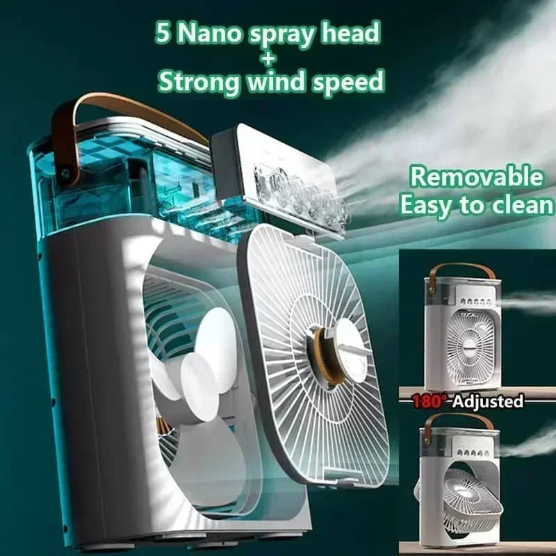 3-in-1 Cooling Fan – Home & Office Use