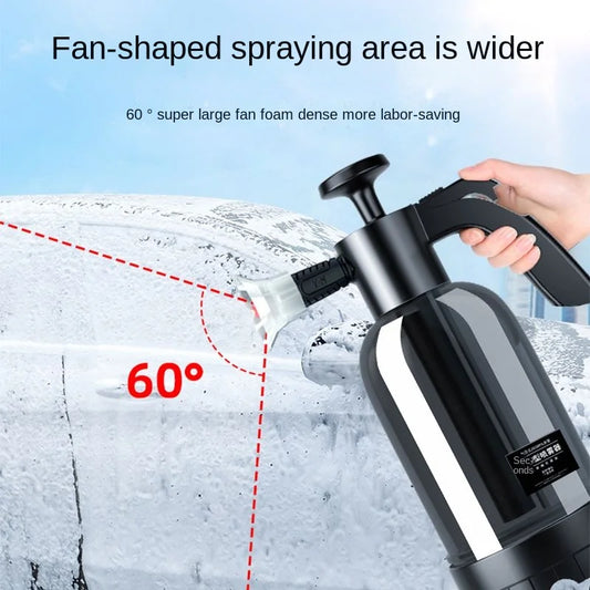 2L Foam Cannon Sprayer – Manual Pump for Car Wash