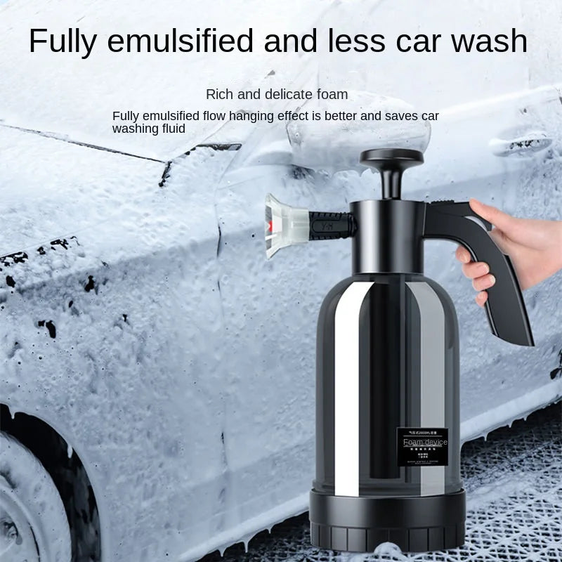 2L Foam Cannon Sprayer – Manual Pump for Car Wash