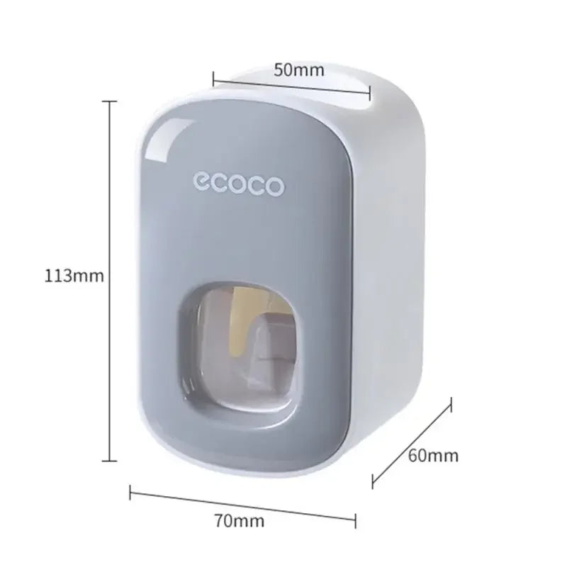 Automatic Toothpaste Dispenser & Holder Set