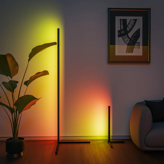 Color-Changing Floor Lamp – Smart LED for Home Decor