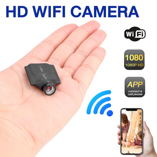Smart Mini WiFi Camera – HD Video, Motion Alerts, Remote View