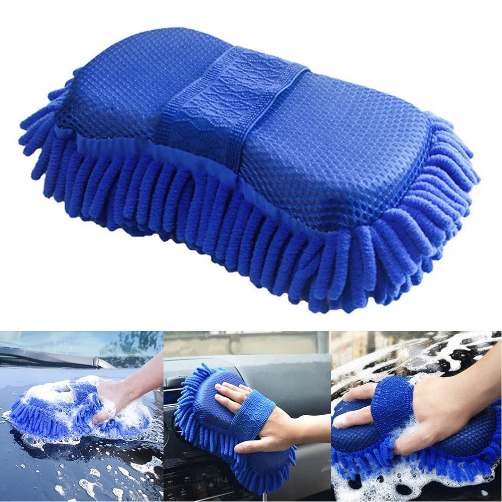 Car Wash Microfiber Chenille Car Wash Sponge