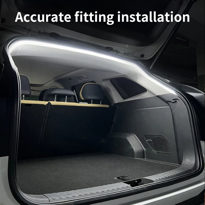 LED Trunk Light Strip – Wireless, Auto Sensor, Easy Install