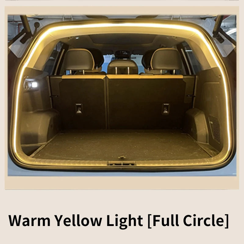 LED Trunk Light Strip – Wireless, Auto Sensor, Easy Install