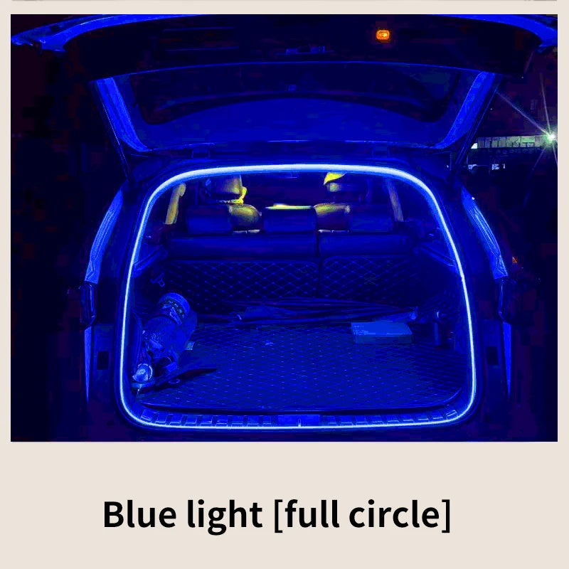 LED Trunk Light Strip – Wireless, Auto Sensor, Easy Install