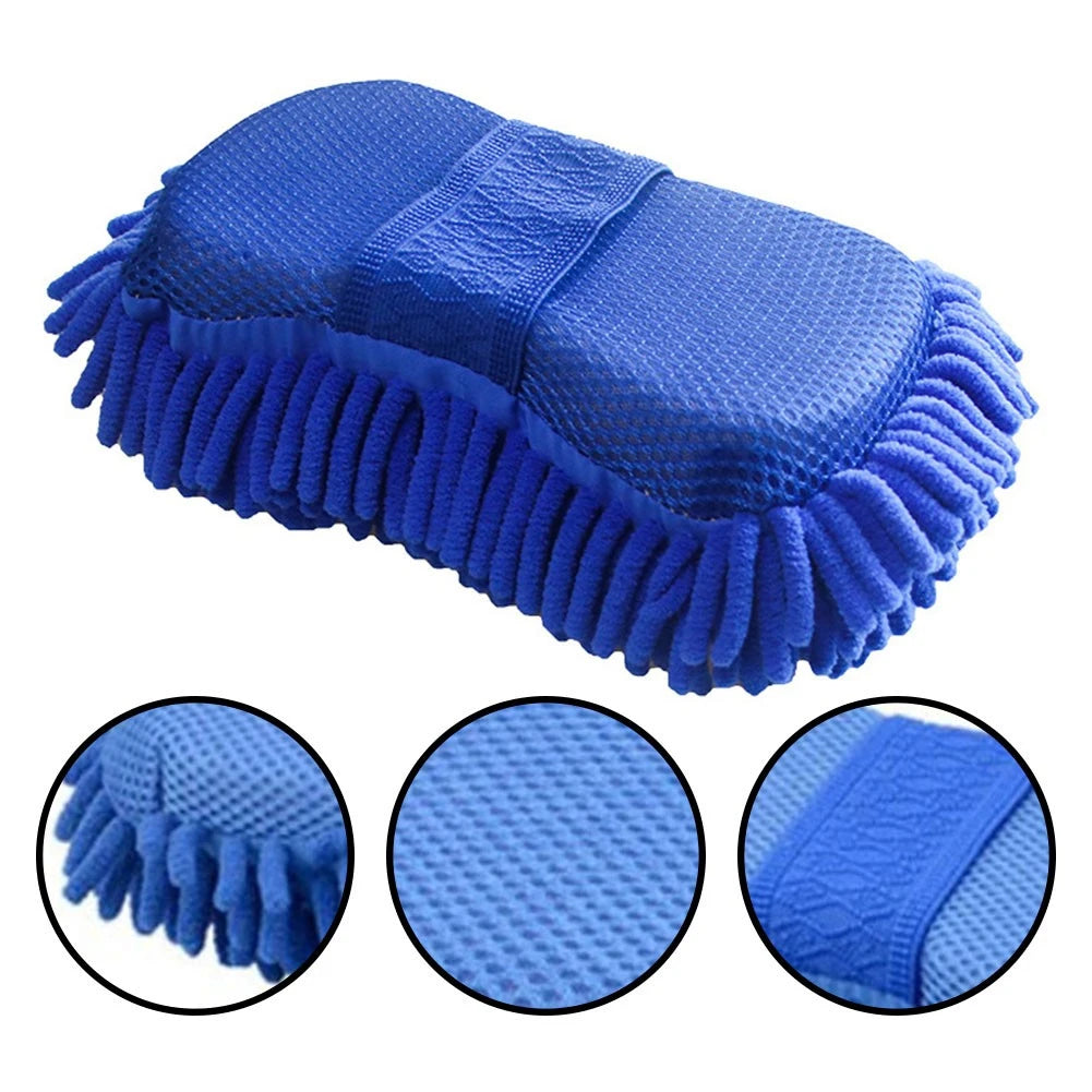 Car Wash Microfiber Chenille Car Wash Sponge