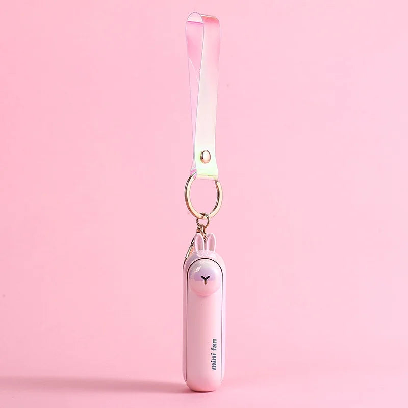 Foldable Mini Air Blower – USB Rechargeable Cooling