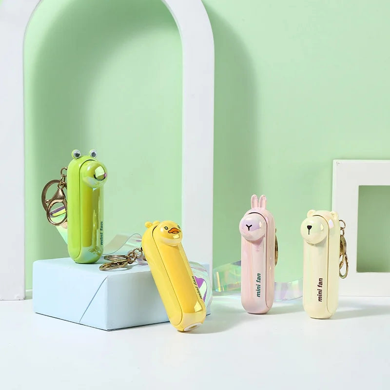 Foldable Mini Air Blower – USB Rechargeable Cooling