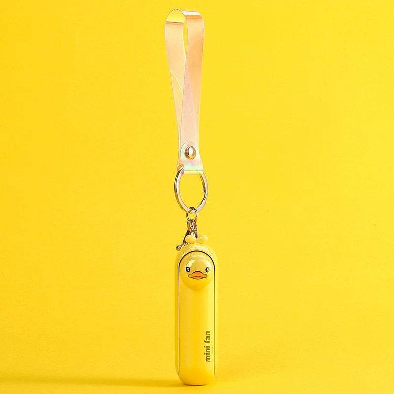 Foldable Mini Air Blower – USB Rechargeable Cooling