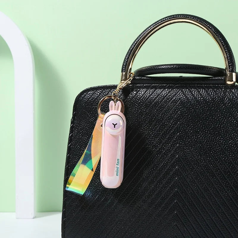 Foldable Mini Air Blower – USB Rechargeable Cooling