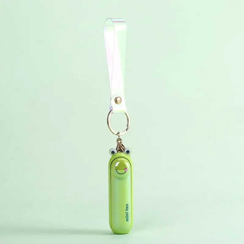 Foldable Mini Air Blower – USB Rechargeable Cooling